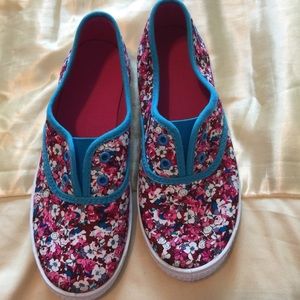 New flowery sneakers